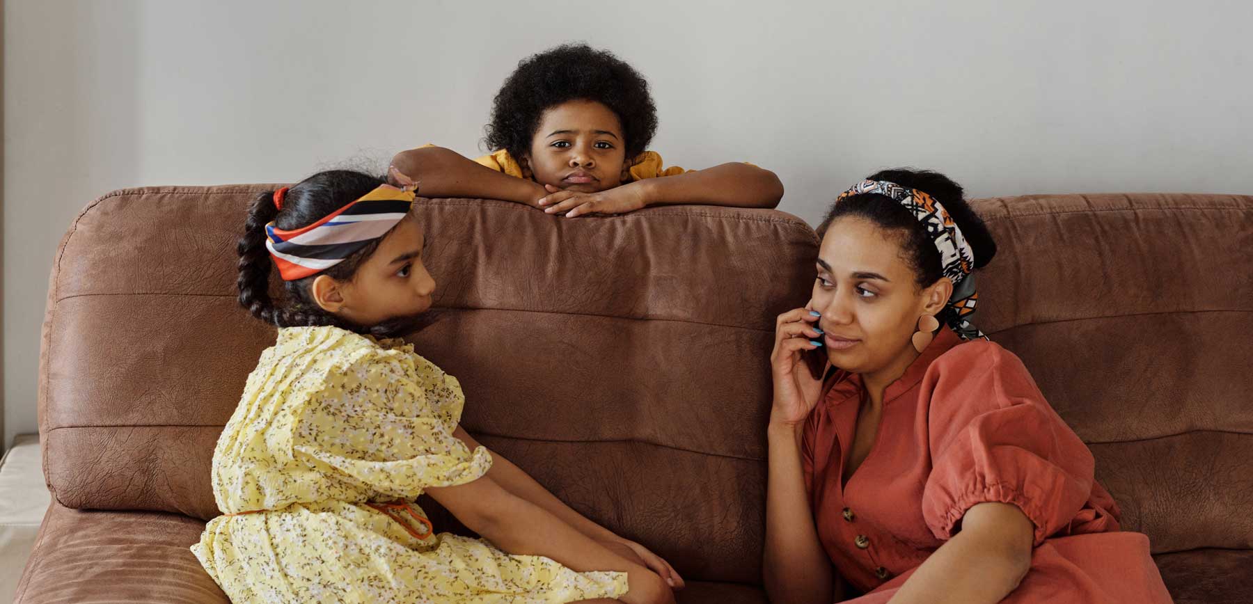 Family on Sofa